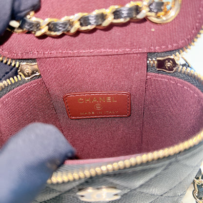Chanel Mini Caviar Vanity Case