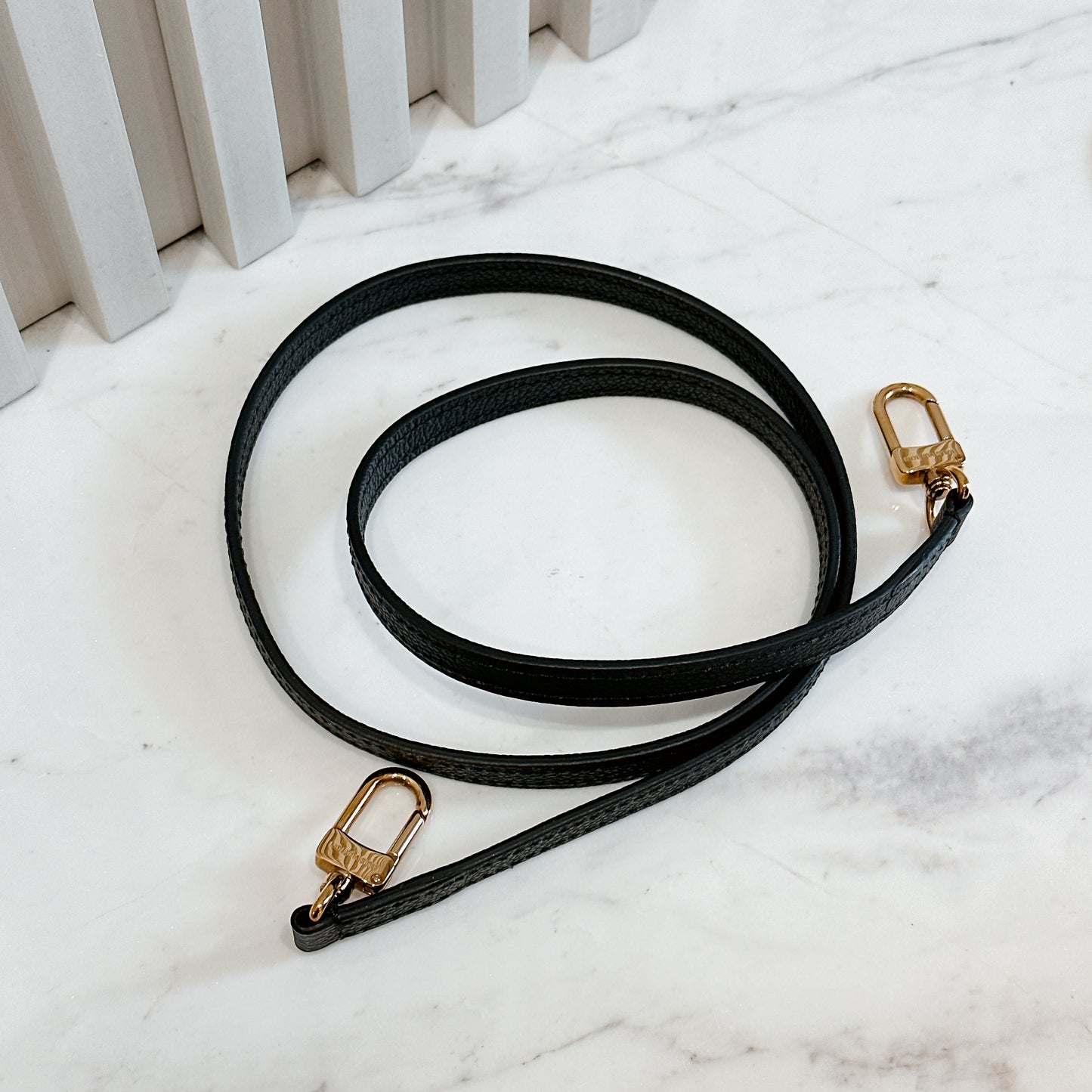 LV Mazarine in Black Empreinte Leather
