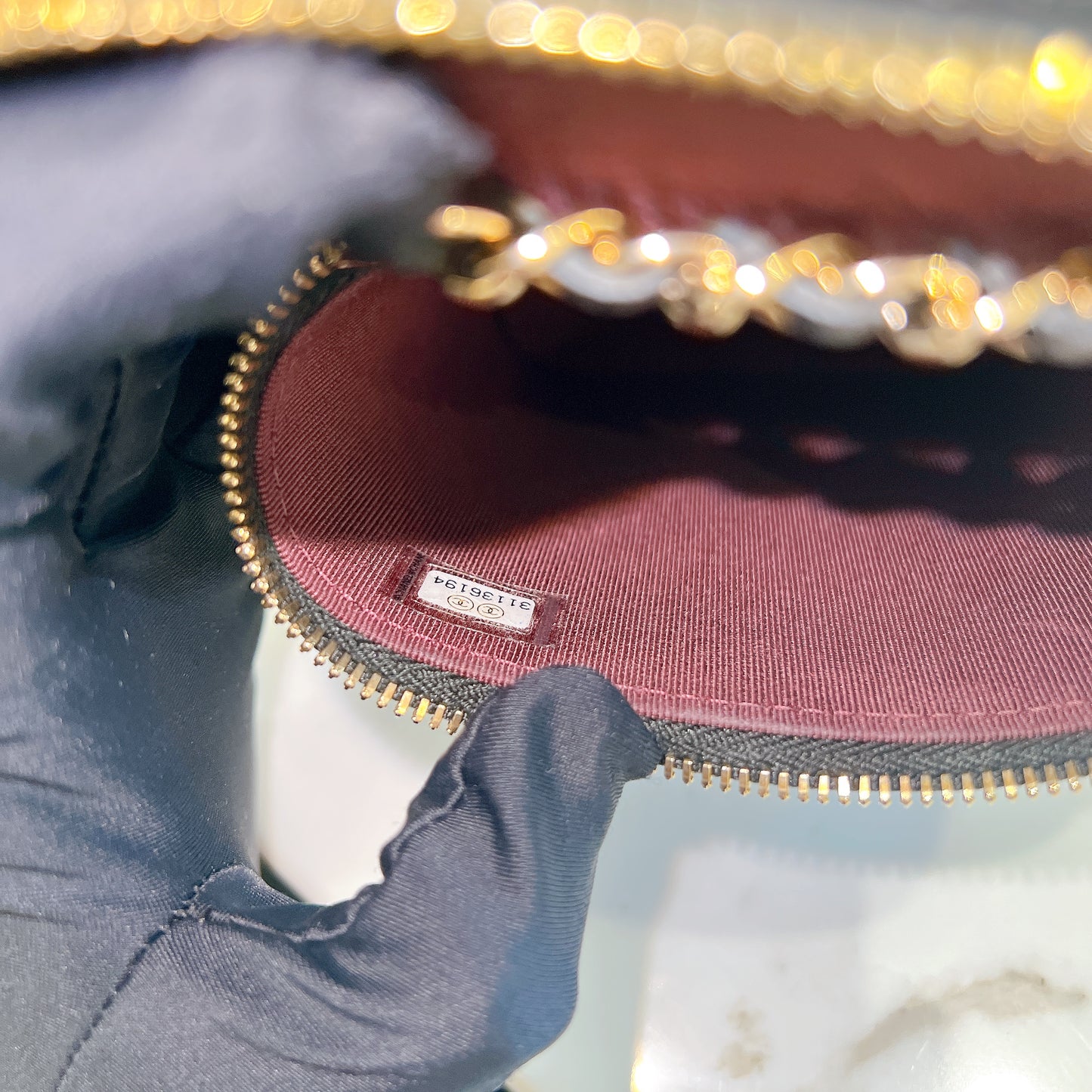 Chanel Mini Caviar Vanity Case