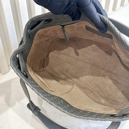 Bottega Garda Small in Grey