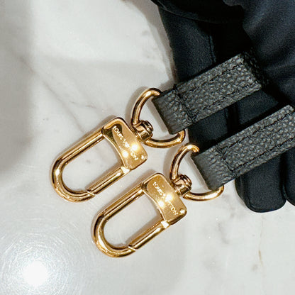 LV Mazarine in Black Empreinte Leather