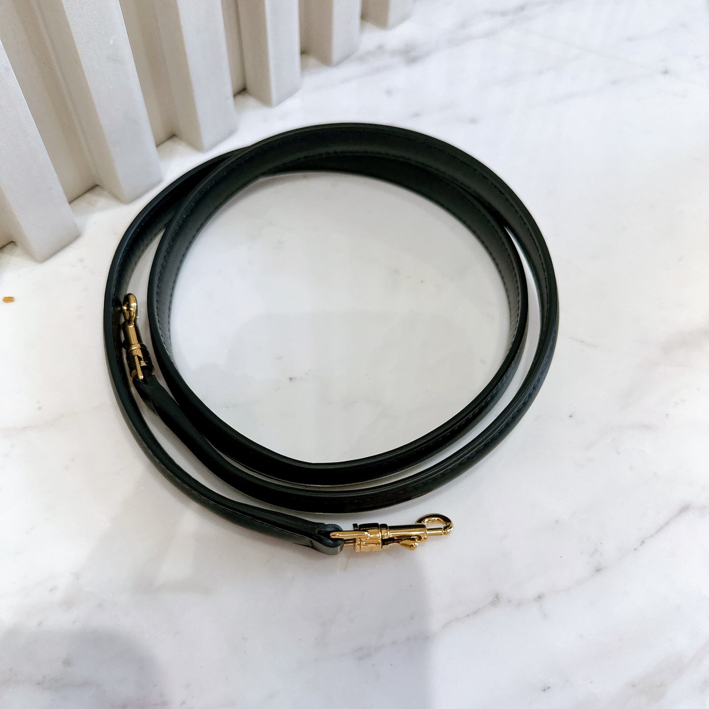 Celine Mini 16 Satinated Calfskin in Black