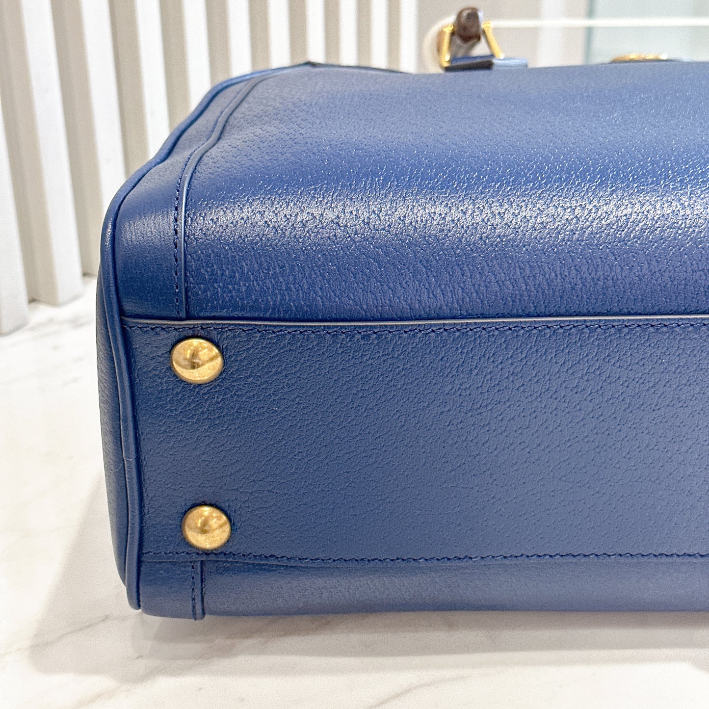 Gucci Diana Duffle in Blue Medium