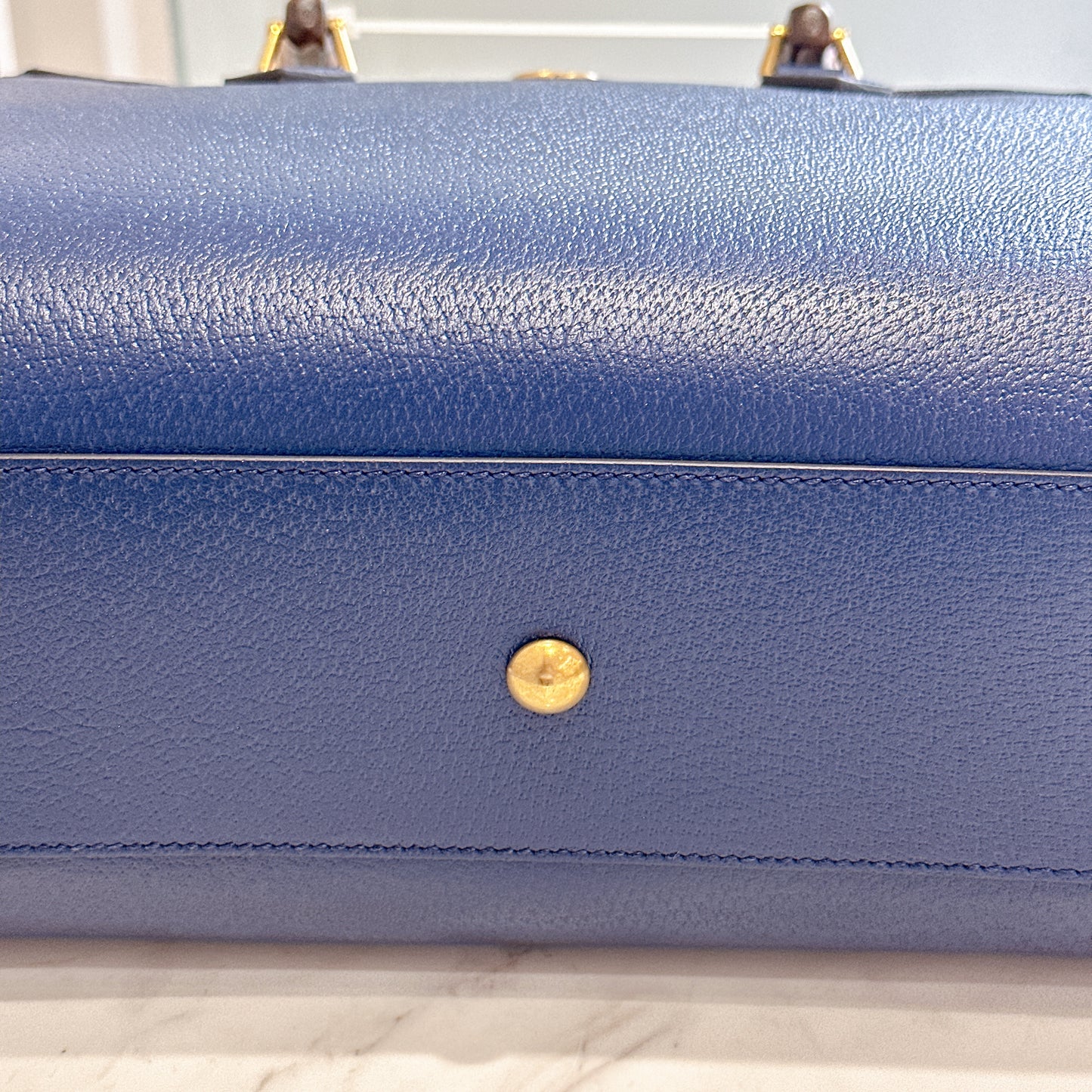 Gucci Diana Duffle in Blue Medium