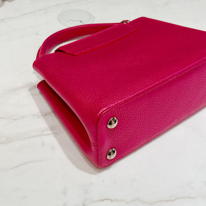 LV Capucines BB in Fushia Pink