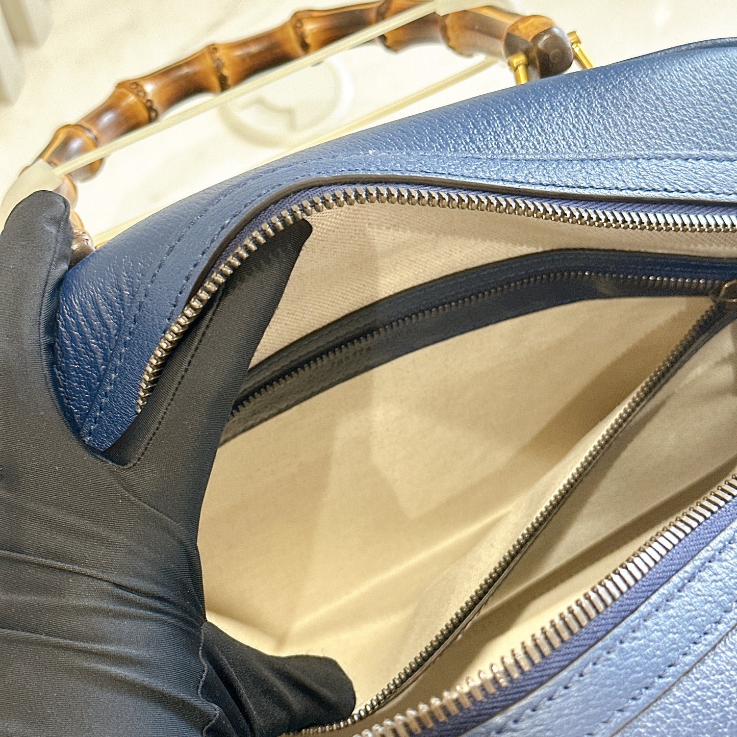 Gucci Diana Duffle in Blue Medium
