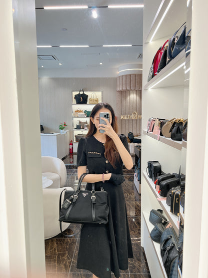 Prada Nylon Tessuto Bag in Black BN2832