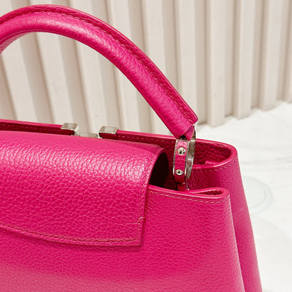 LV Capucines BB in Fushia Pink