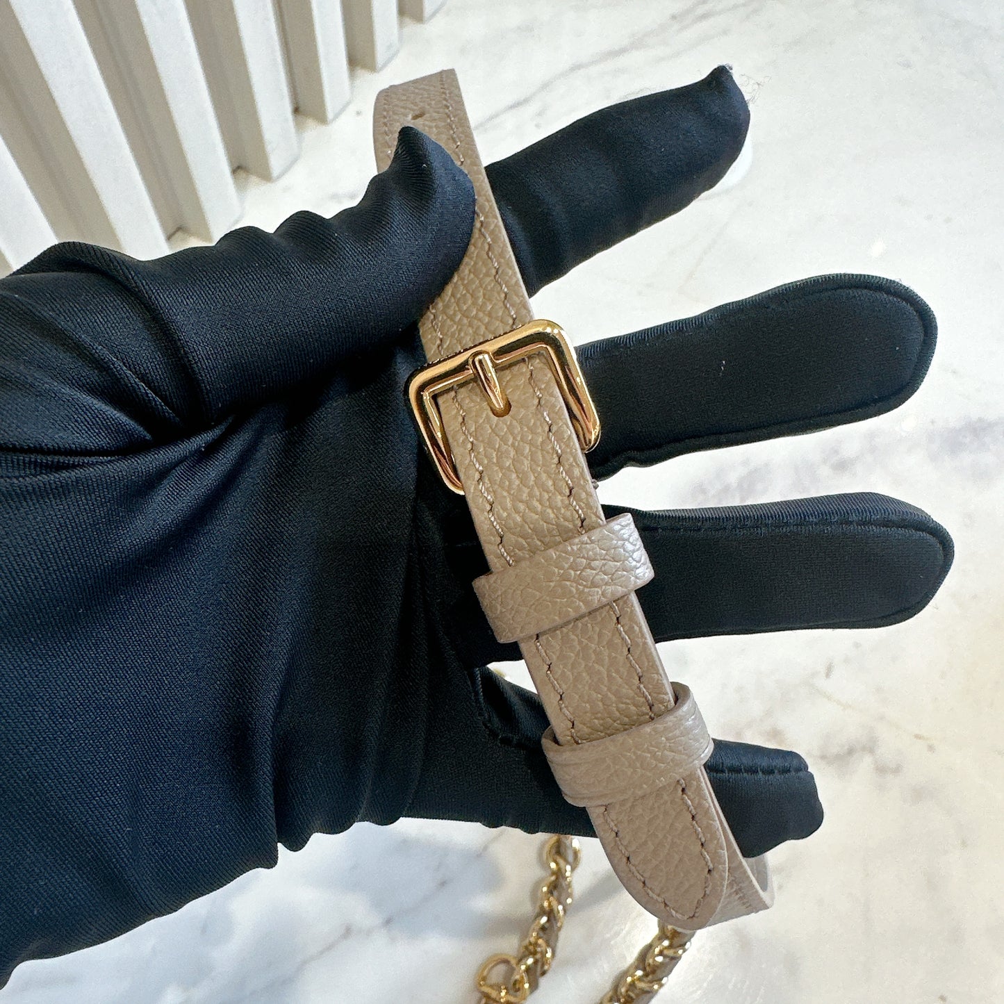 LV Empreinte Monogram Vanity PM Tourterelle