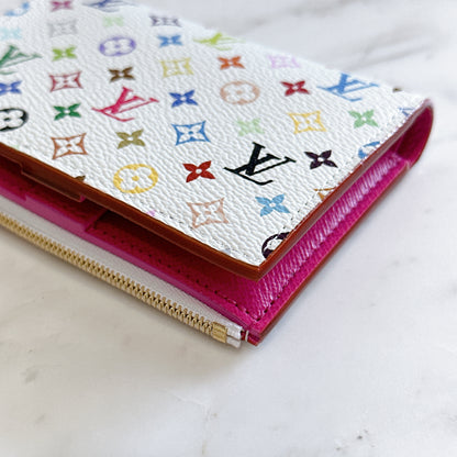 LV x Murakami Lisa Wallet