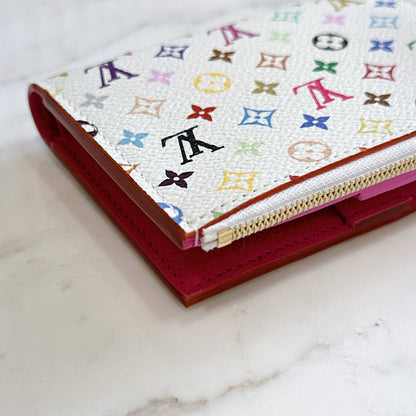 LV x Murakami Lisa Wallet