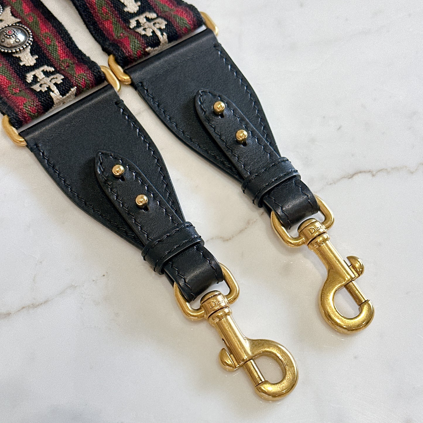 Dior Studded Shoulder Strap