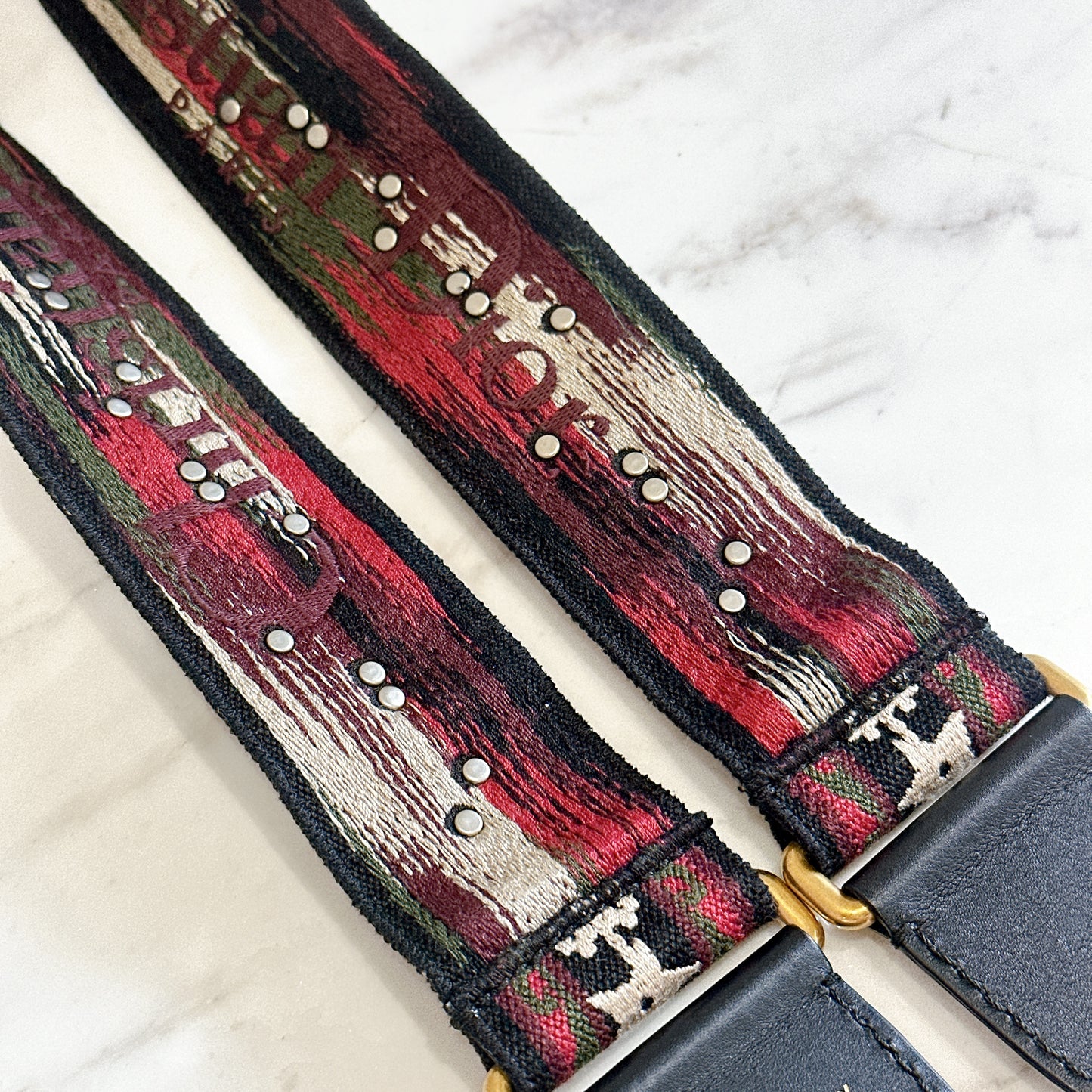 Dior Studded Shoulder Strap