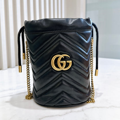 Gucci GG Marmont Small Bucket Bag