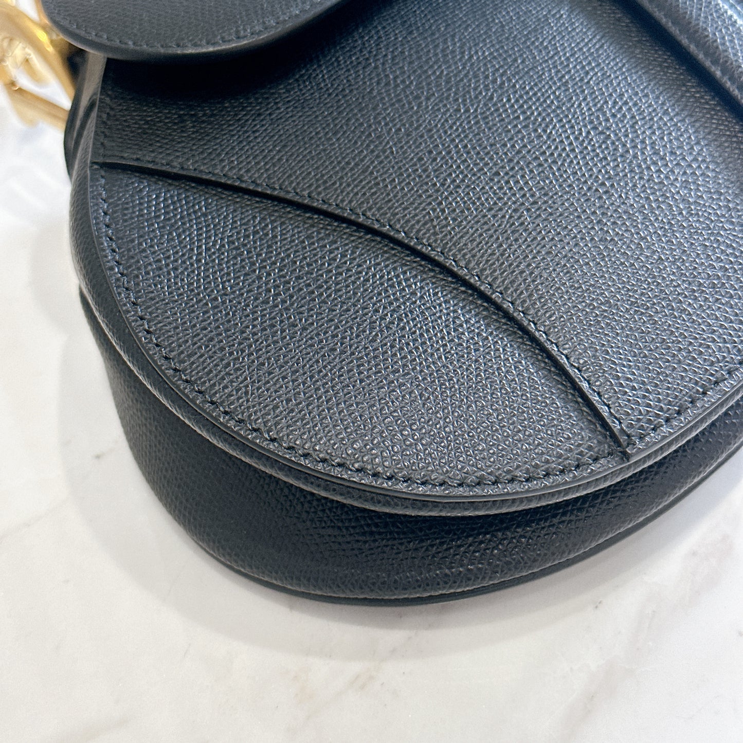 Dior Saddle Medium in Black