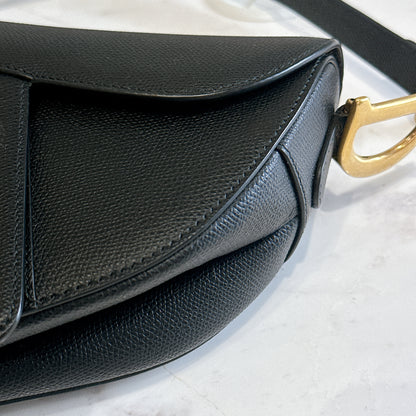 Dior Saddle Medium in Black