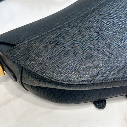 Dior Saddle Medium in Black