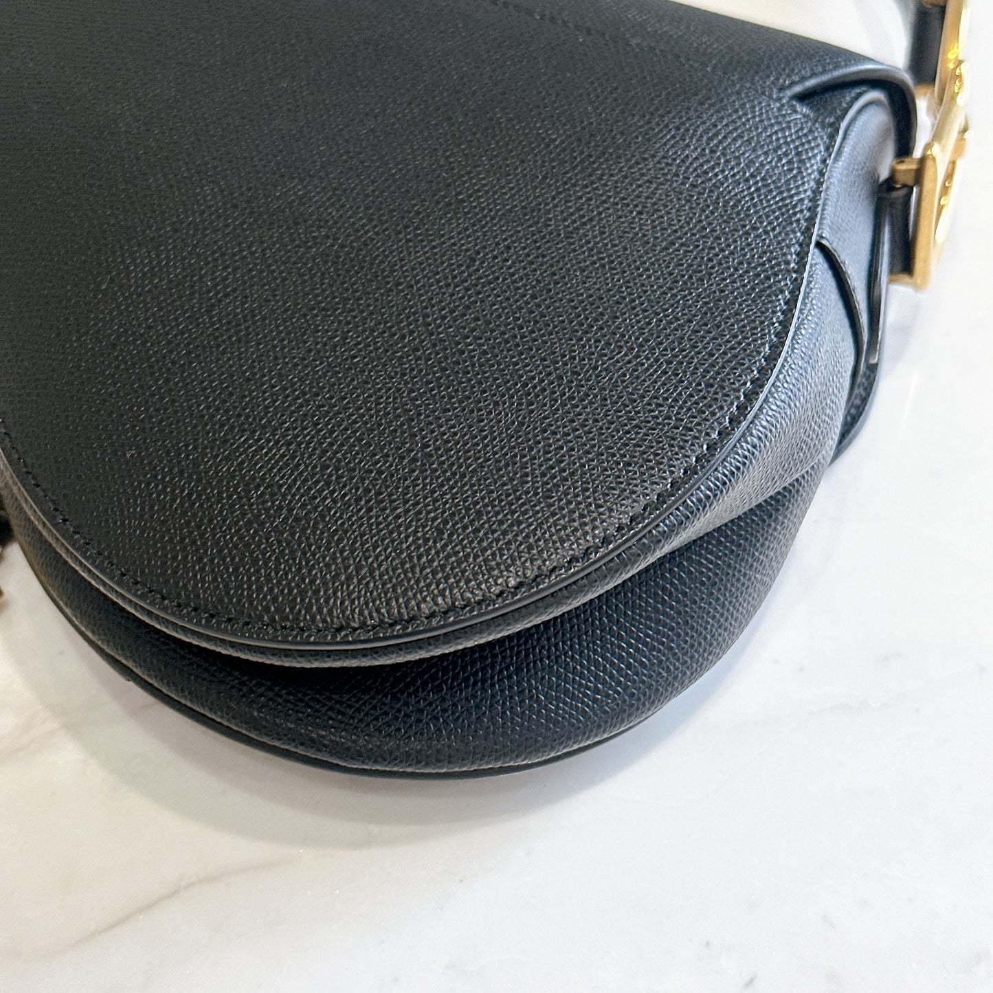 Dior Saddle Medium in Black