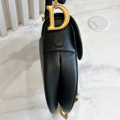 Dior Saddle Medium in Black