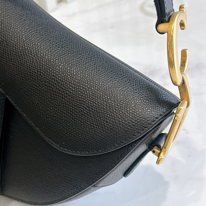 Dior Saddle Medium in Black