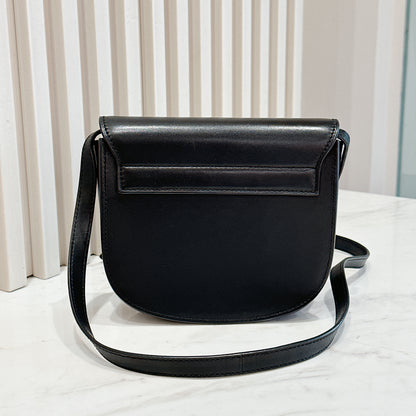 YSL Kaia Small in Black Calfskin