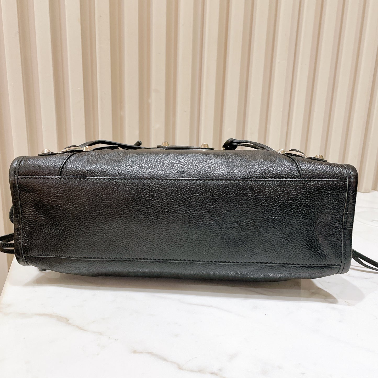 Balenciaga Classic City Small in Black Grained Calfskin