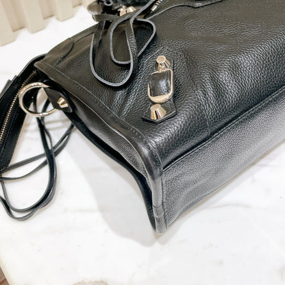 Balenciaga Classic City Small in Black Grained Calfskin
