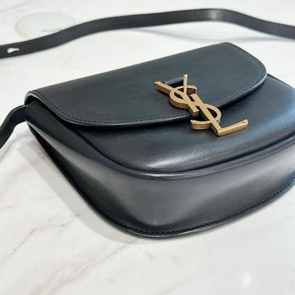 YSL Kaia Small in Black Calfskin
