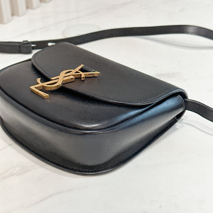 YSL Kaia Small in Black Calfskin