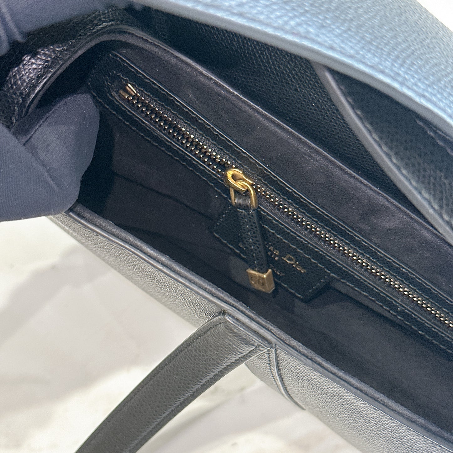Dior Saddle Medium in Black