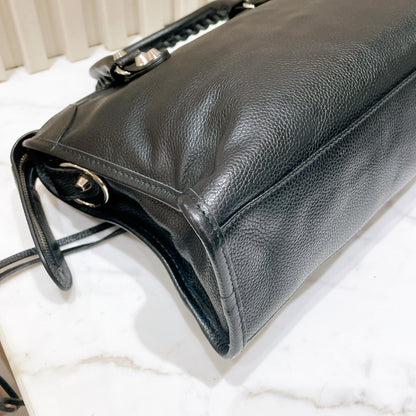 Balenciaga Classic City Small in Black Grained Calfskin