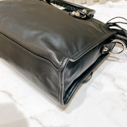 Balenciaga Classic City Small in Black Grained Calfskin