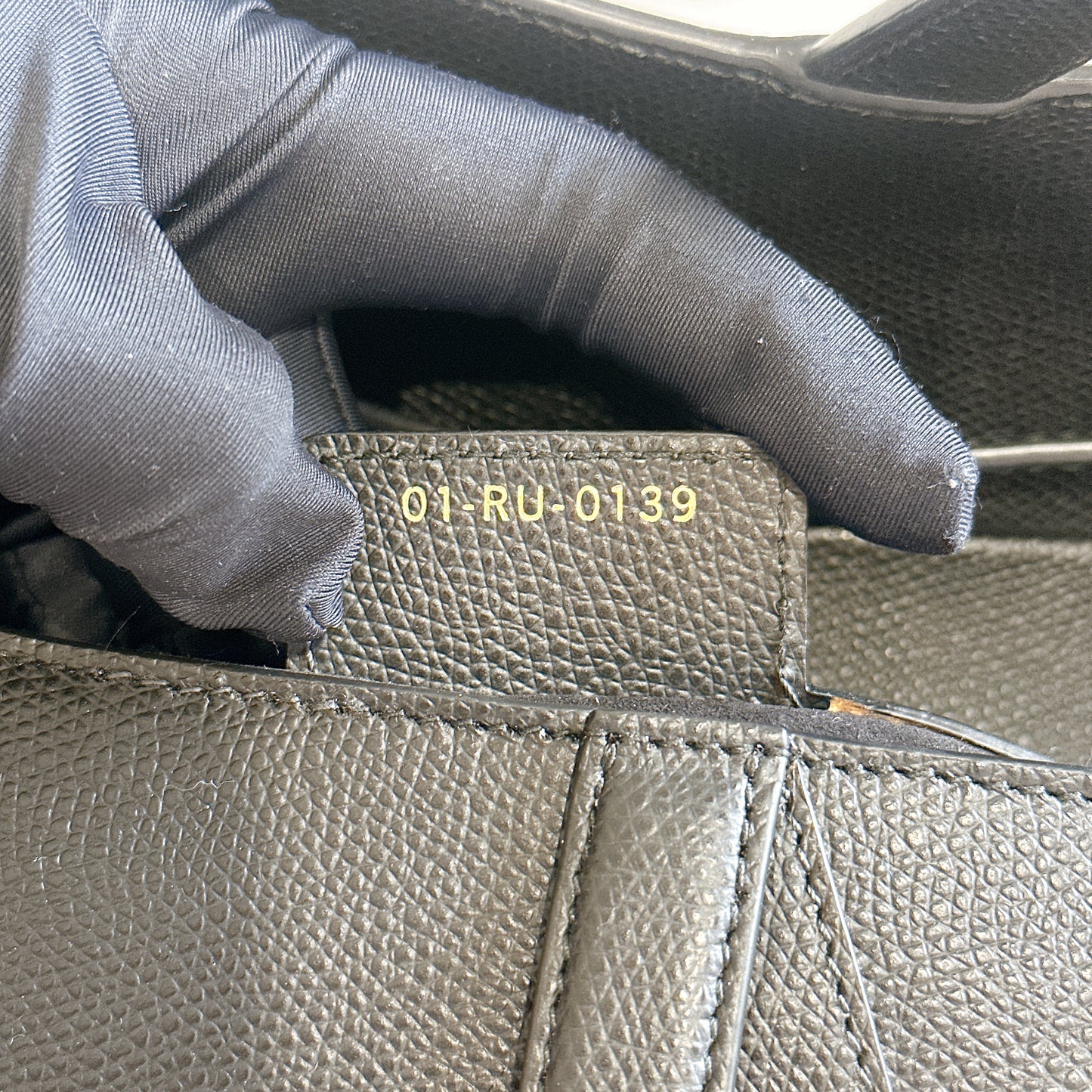 Dior Saddle Medium in Black