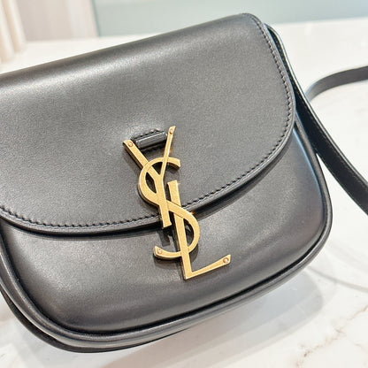 YSL Kaia Small in Black Calfskin