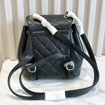 Chanel Duma Backpack in Black LGHW