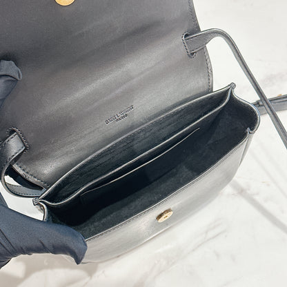 YSL Kaia Small in Black Calfskin