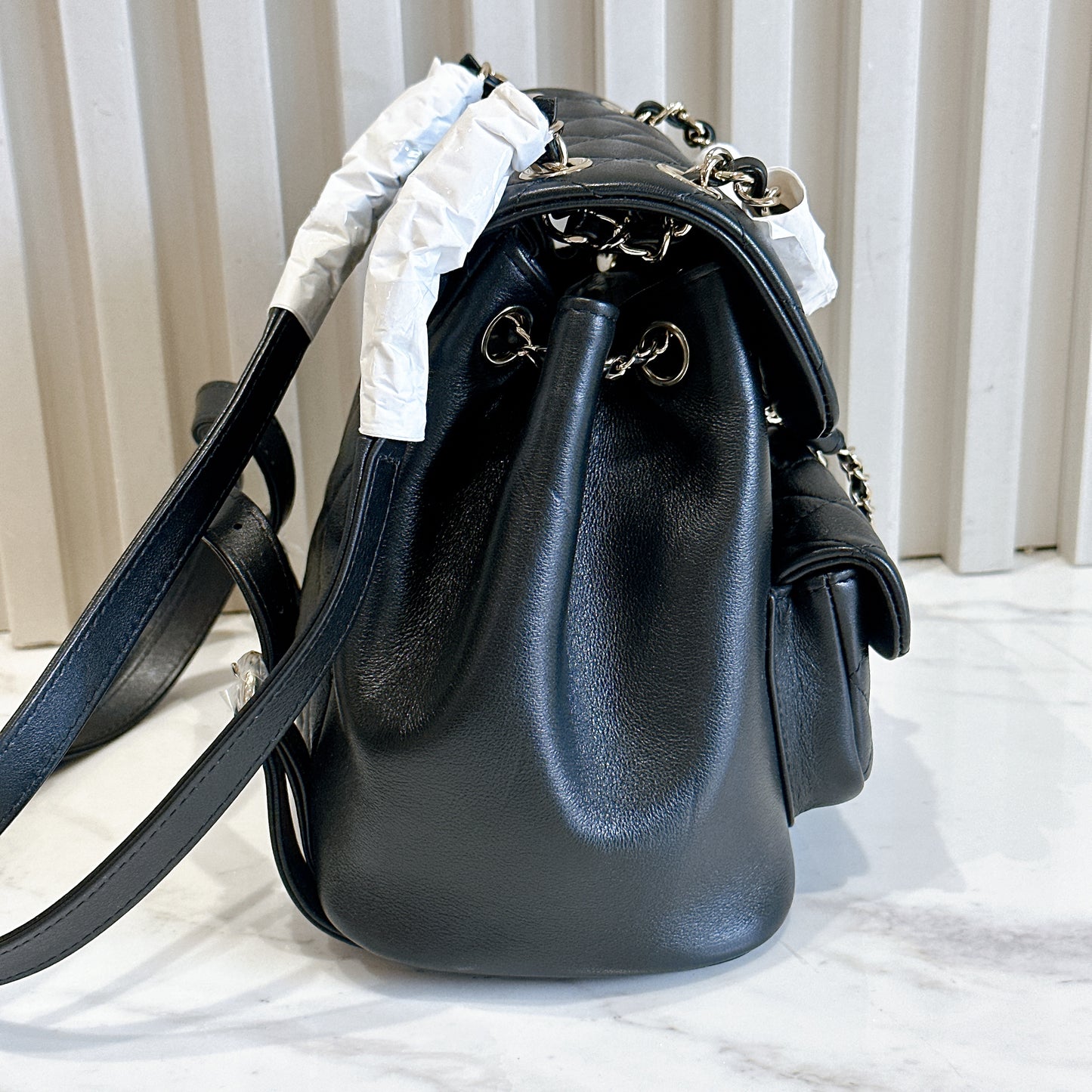 Chanel Duma Backpack in Black LGHW