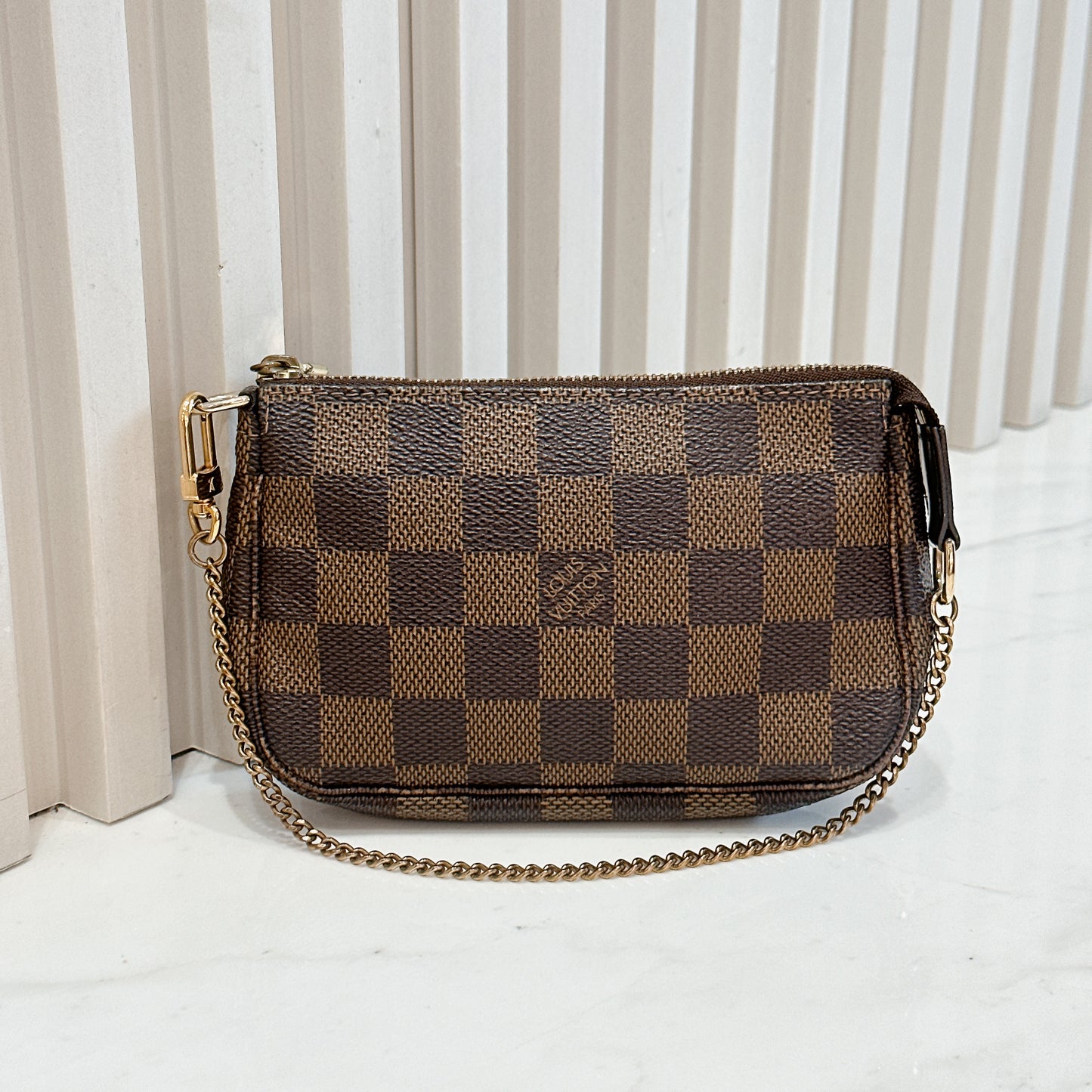 LV Damier Ebene Mini Pochette Accessoires