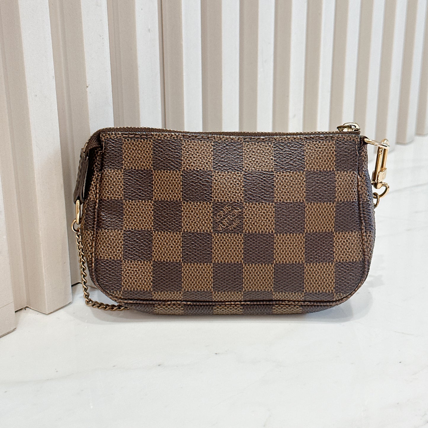 LV Damier Ebene Mini Pochette Accessoires
