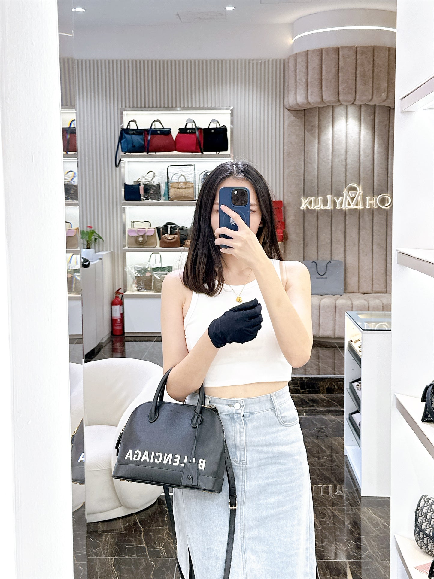 Balenciaga Ville Top Handle Bag Small
