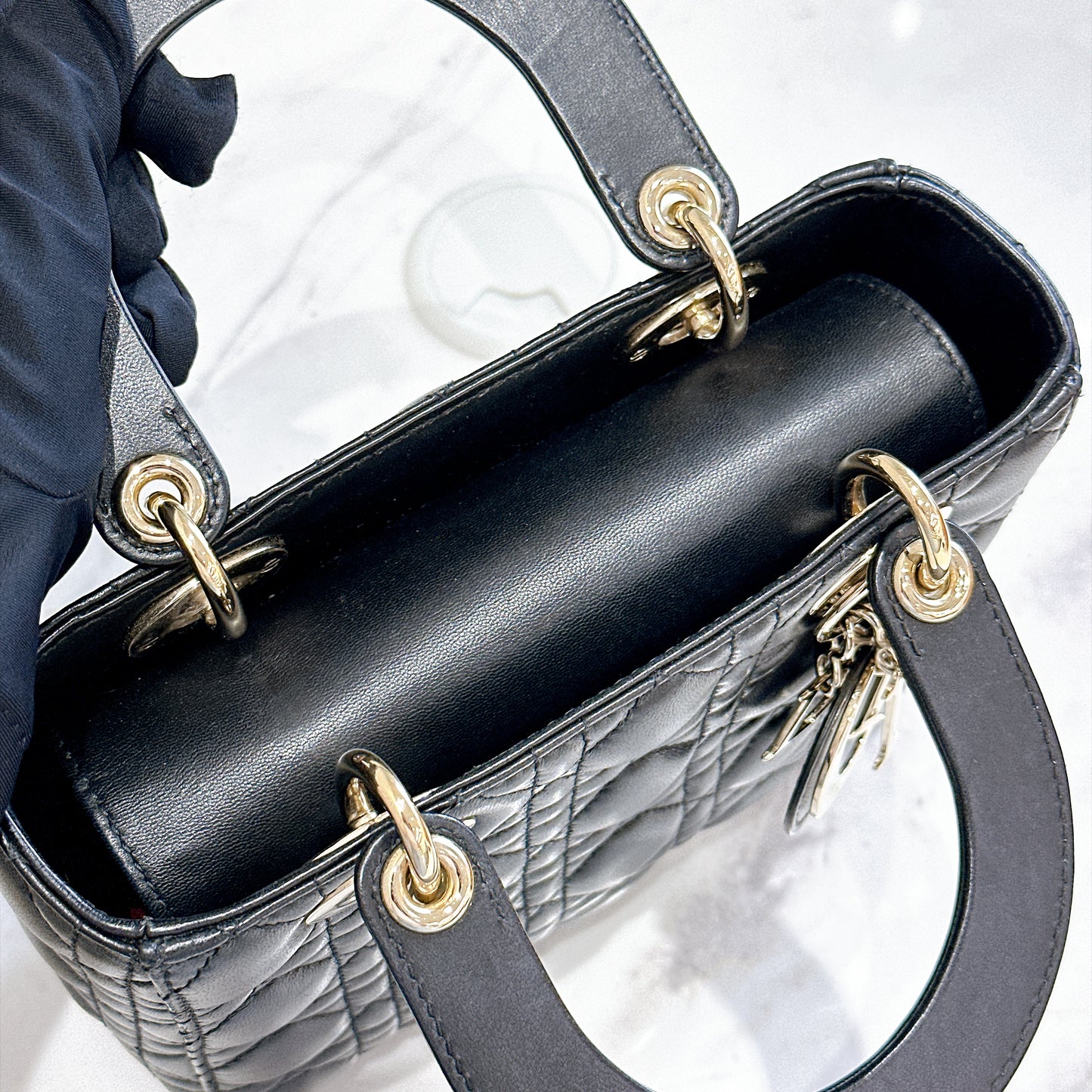 Lady Dior My ABC Dior Small in Black