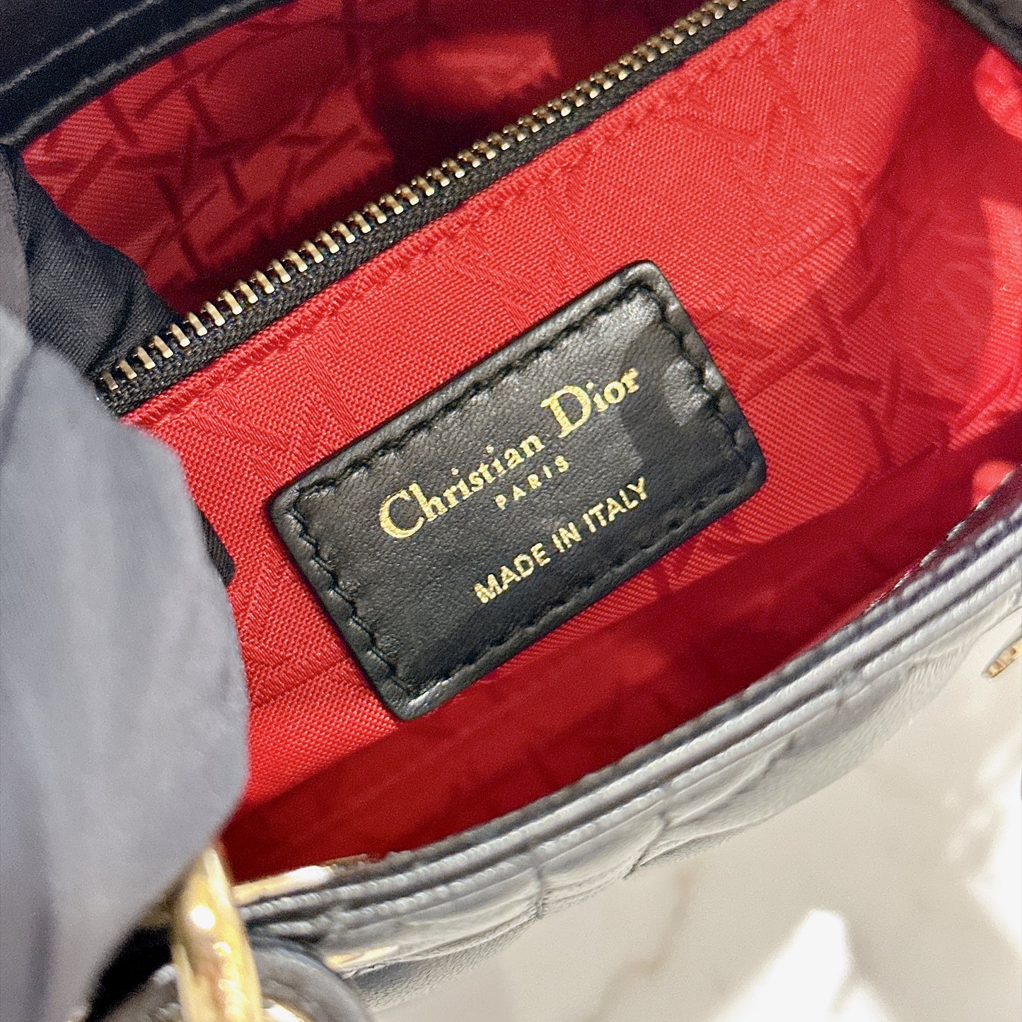 Lady Dior My ABC Dior Small in Black