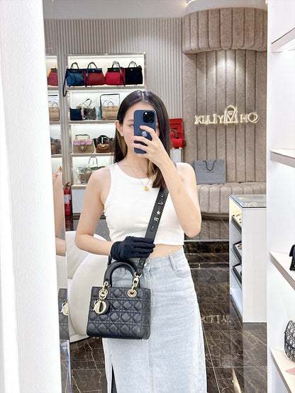 Lady Dior My ABC Dior Small in Black
