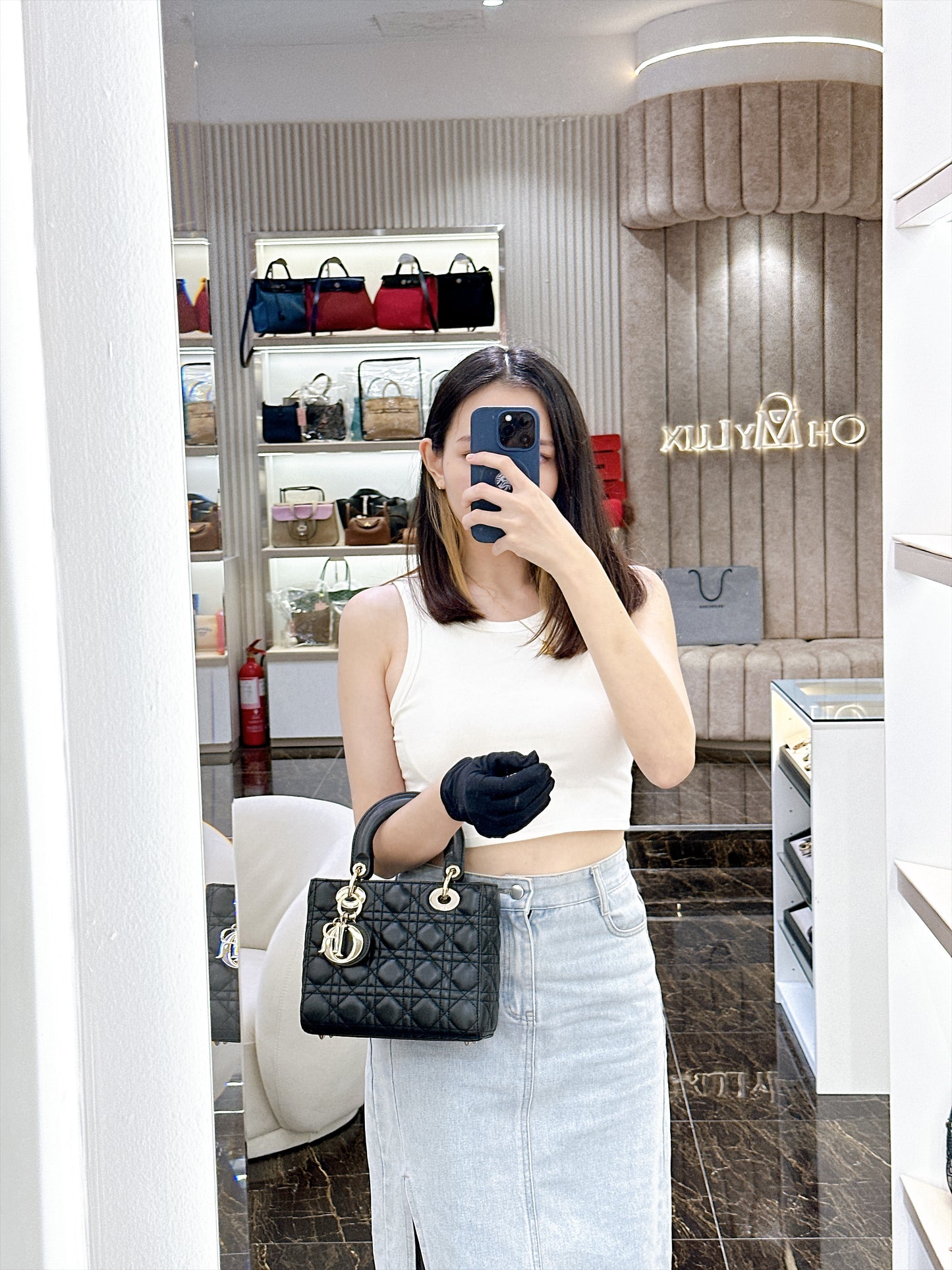 Lady Dior My ABC Dior Small in Black