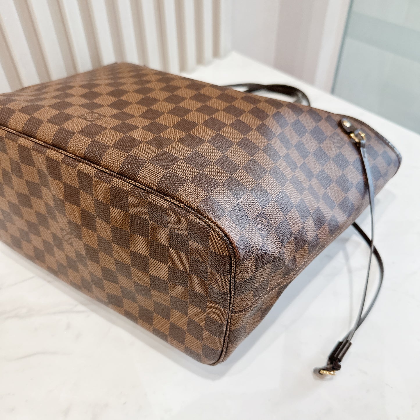LV Neverfull MM in Damier Ebene