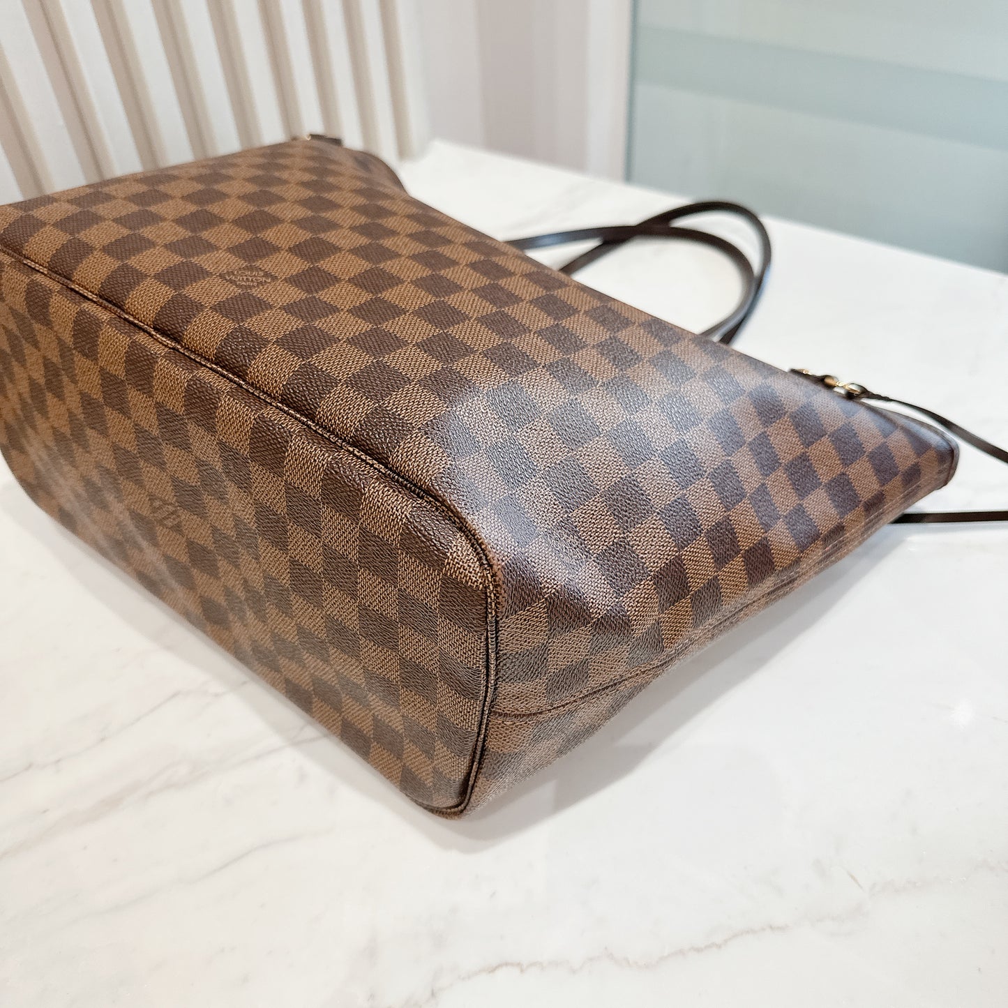 LV Neverfull MM in Damier Ebene