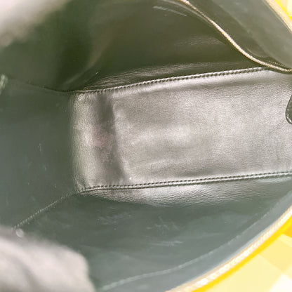 Balenciaga Small Triangle Duffle Bag In Yellow