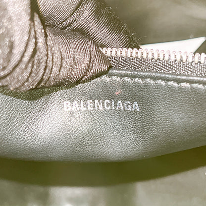 Balenciaga Small Triangle Duffle Bag In Yellow