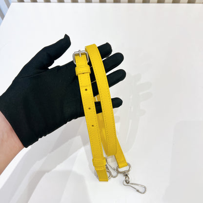 Balenciaga Small Triangle Duffle Bag In Yellow