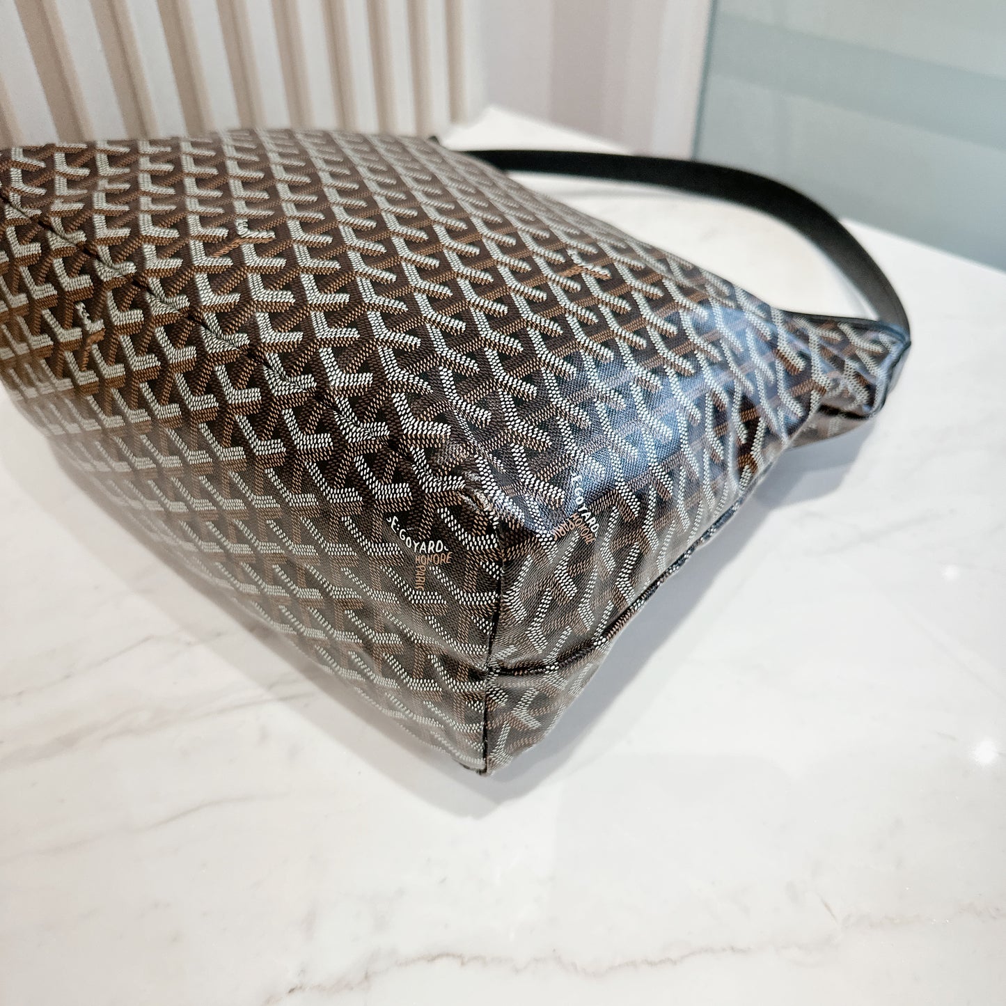 Goyard Boheme Hobo in Black